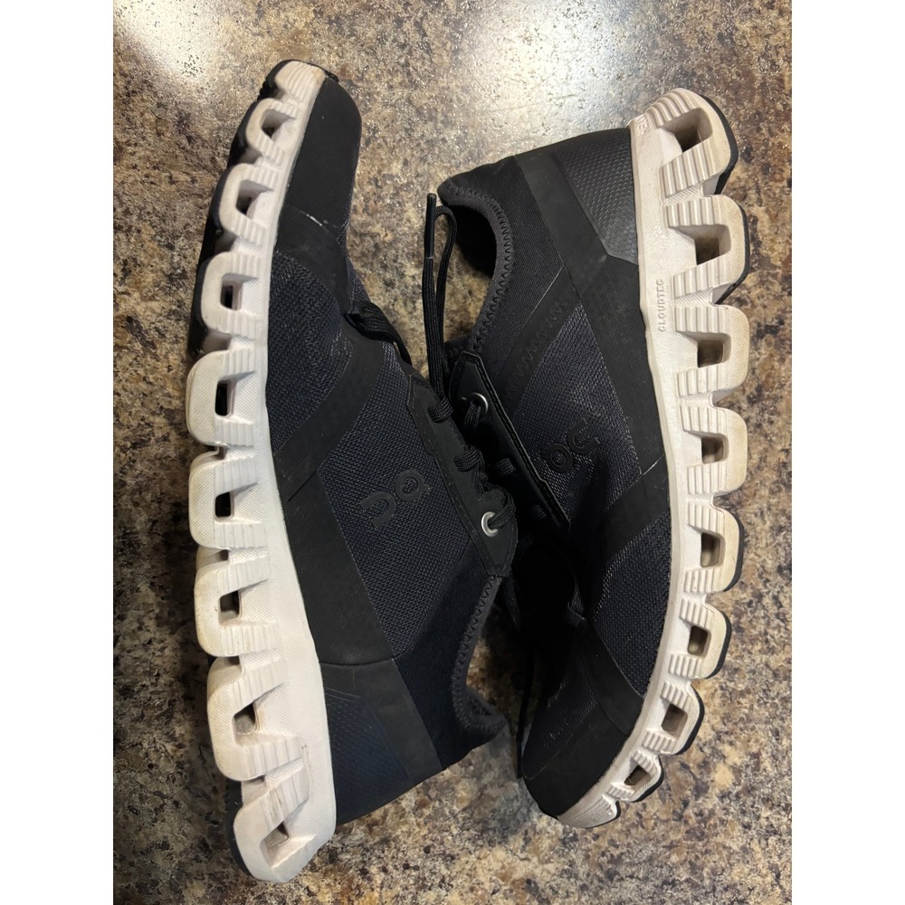On Cloud X Womens Running Shoes Black Asphalt 3WD30300299 US 8.5 EU 40 - Picture 7 of 11